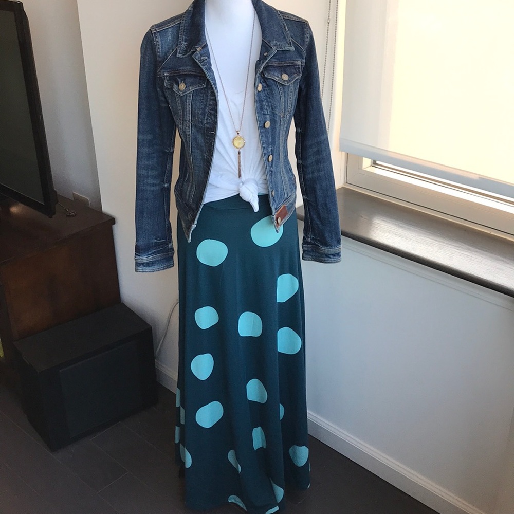 LuLaRoe maxi skirt size S